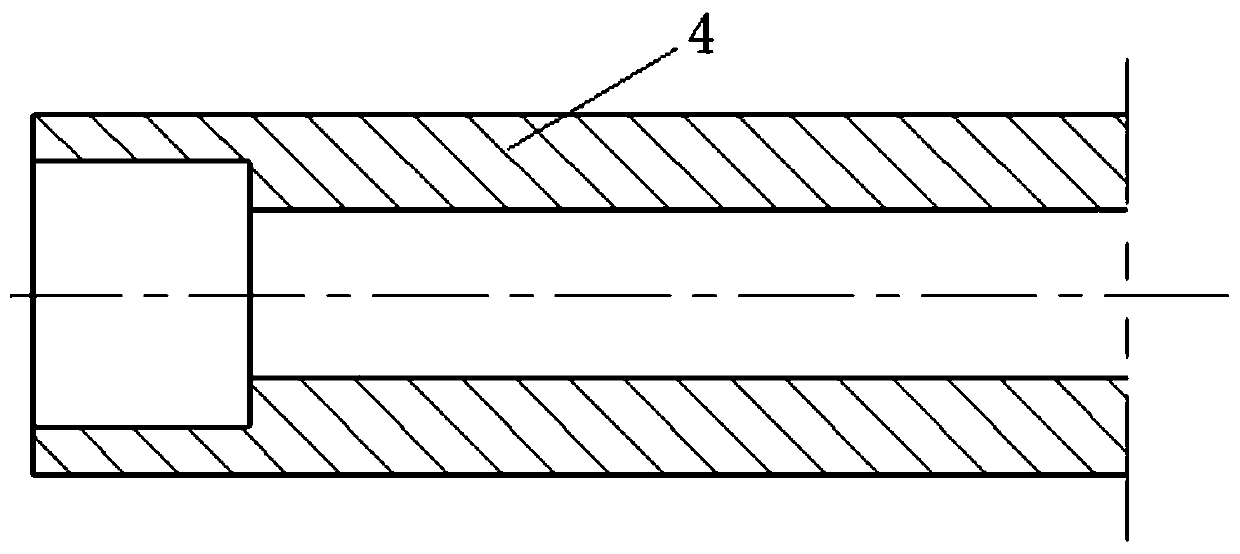 A sound wave temperature measuring sound emitting device and receiving device