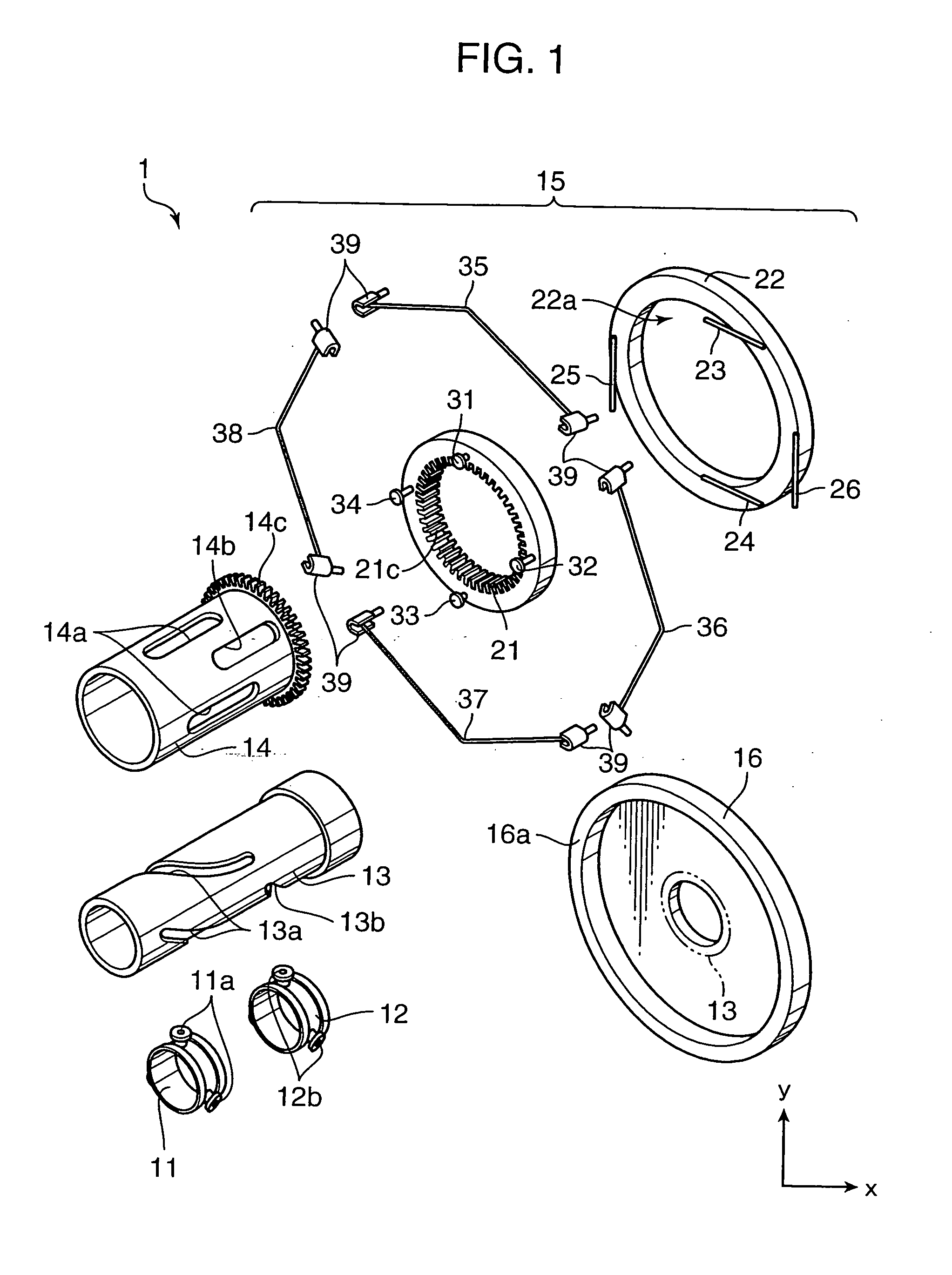 Motor, motor device, and lens drive mechanism using the same