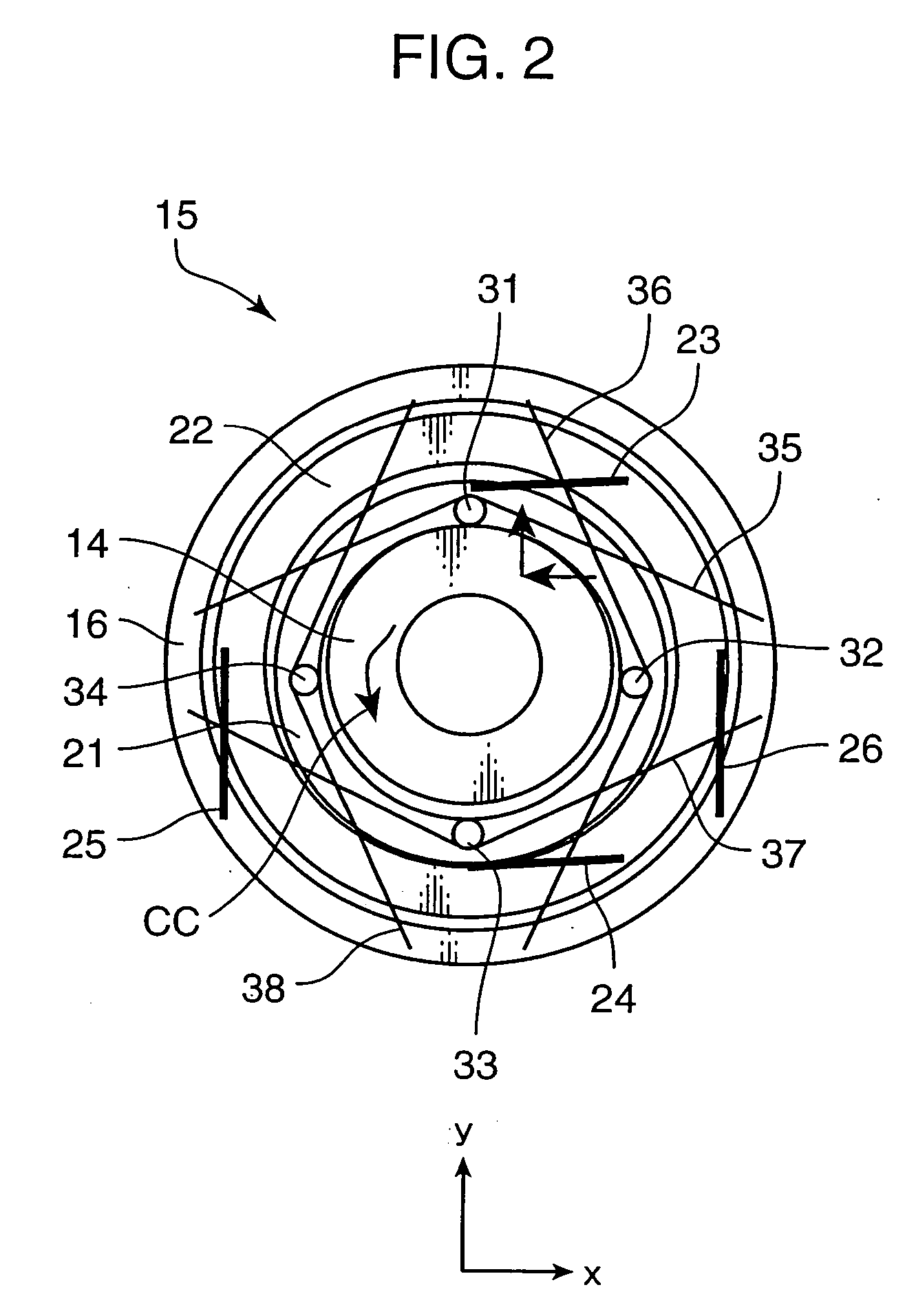 Motor, motor device, and lens drive mechanism using the same