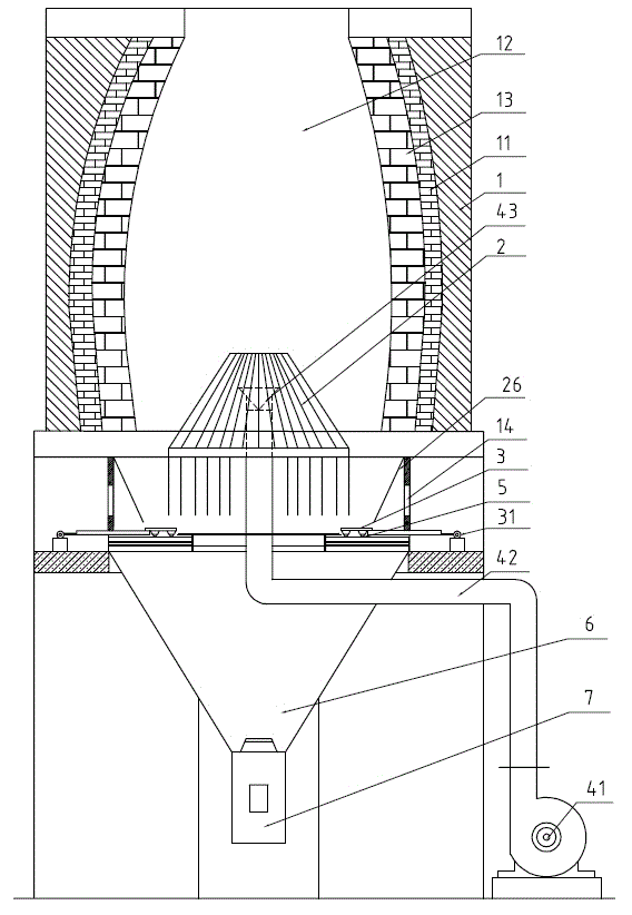 High-efficiency energy-saving lime kiln