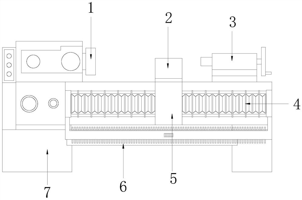 Numerical control turning machining center system and operation method thereof