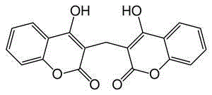 Application of dicoumarin in preparation of medicine for treating or preventing influenza virus infection