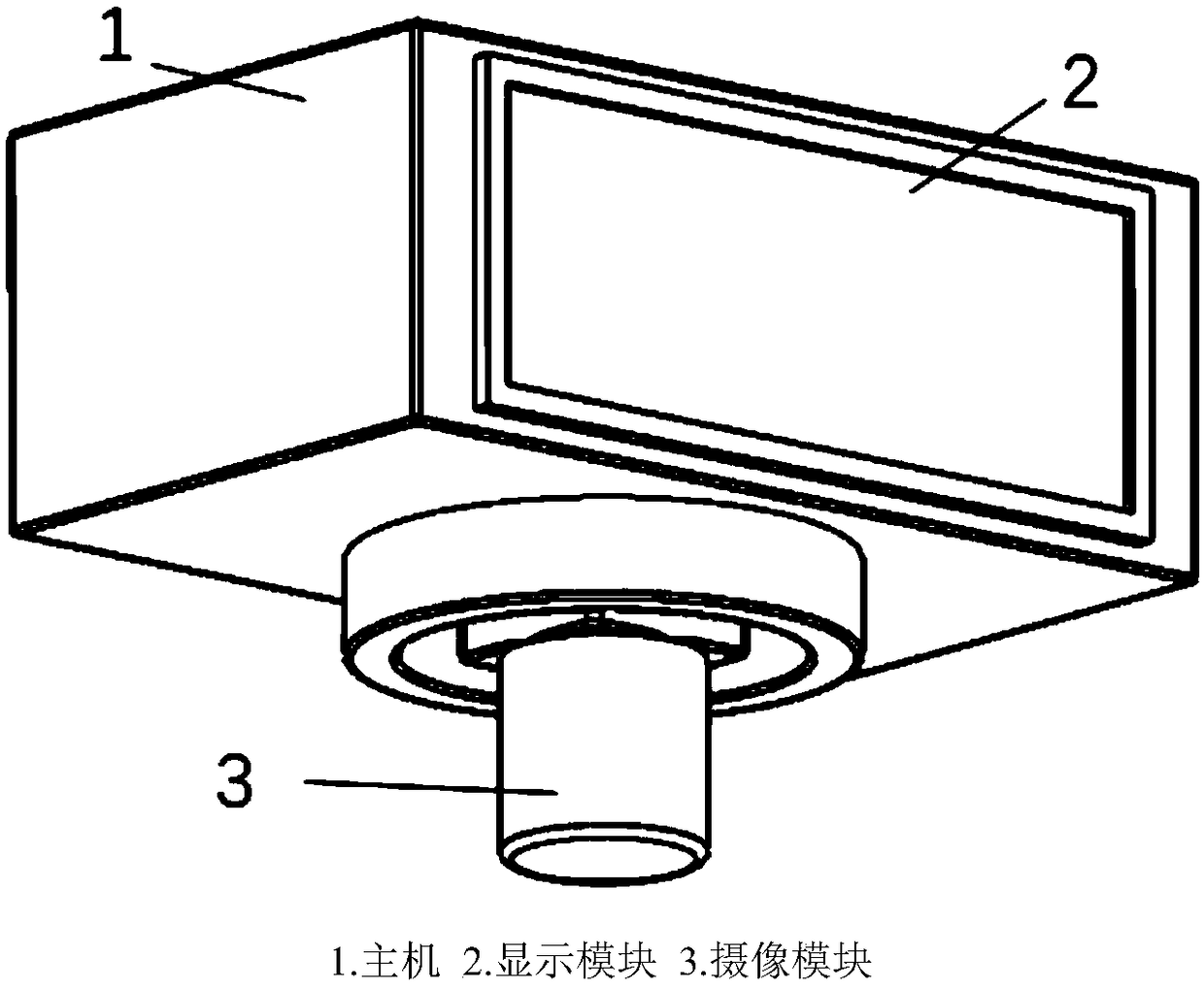 Embedded camera based chromaticity measurement device and method