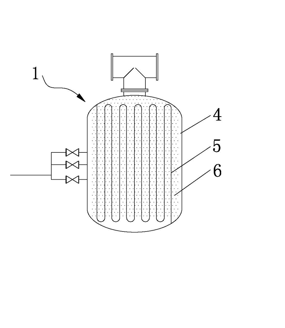 Dry method desorption device for organic waste gas activated carbon adsorption