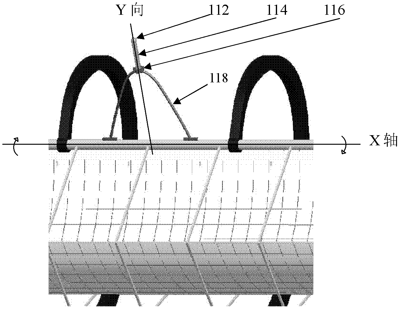 Trough-type solar energy comprehensive utilization system