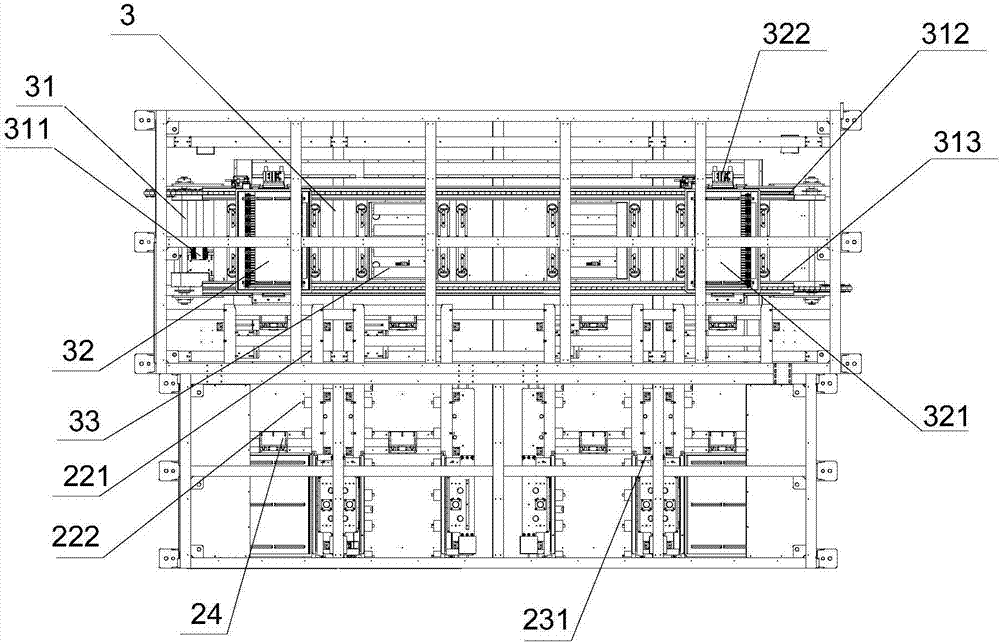 Automatic feeding and discharging machine for soft pack lithium batteries