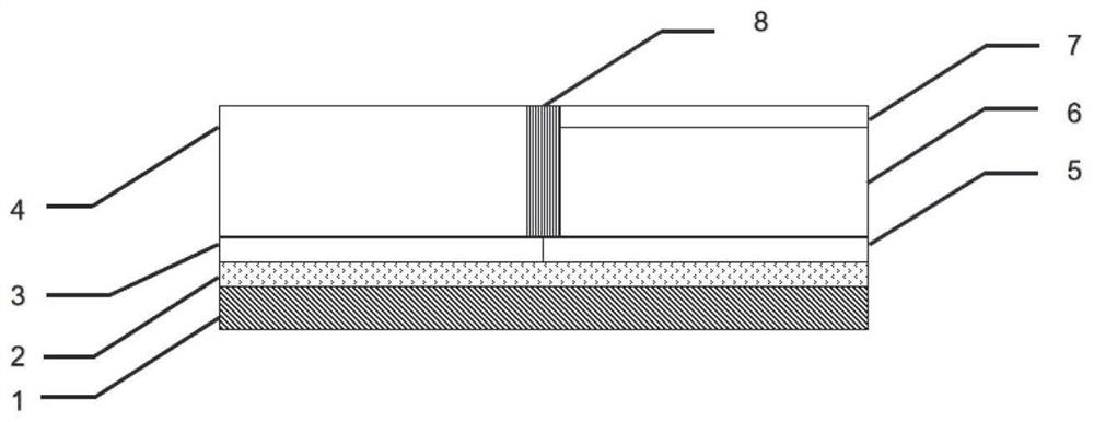 Integrated photovoltaic-thermoelectric flexible power generation equipment and preparation method and application thereof