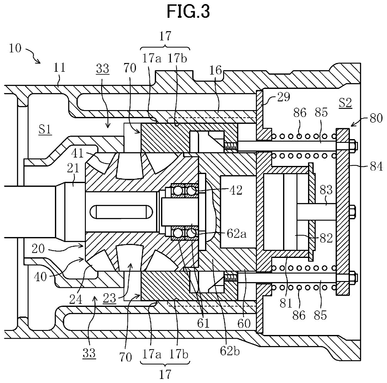 Bearing for a screw rotor of a screw compressor