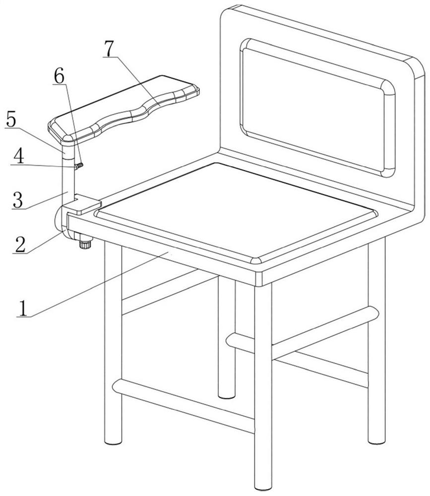 Supporting assembly used for pediatrics