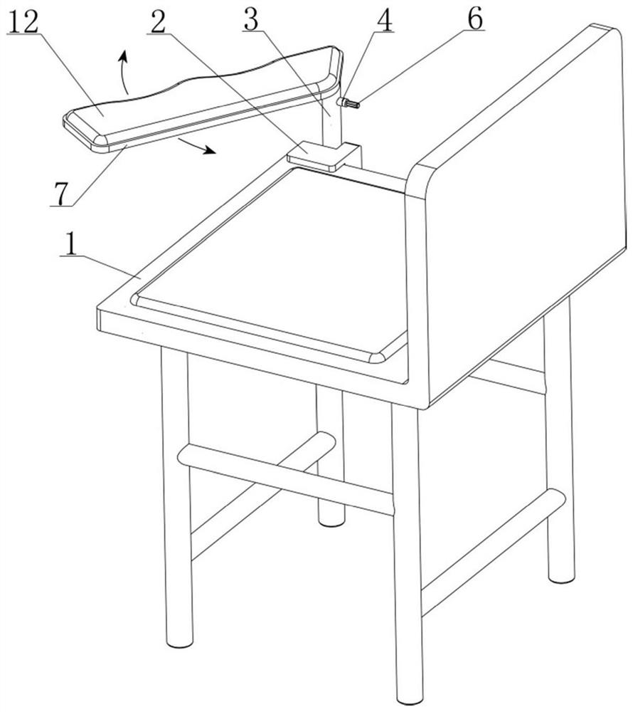 Supporting assembly used for pediatrics