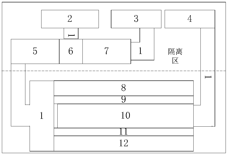 Radiation intensity detector based on flexible PIN diodes