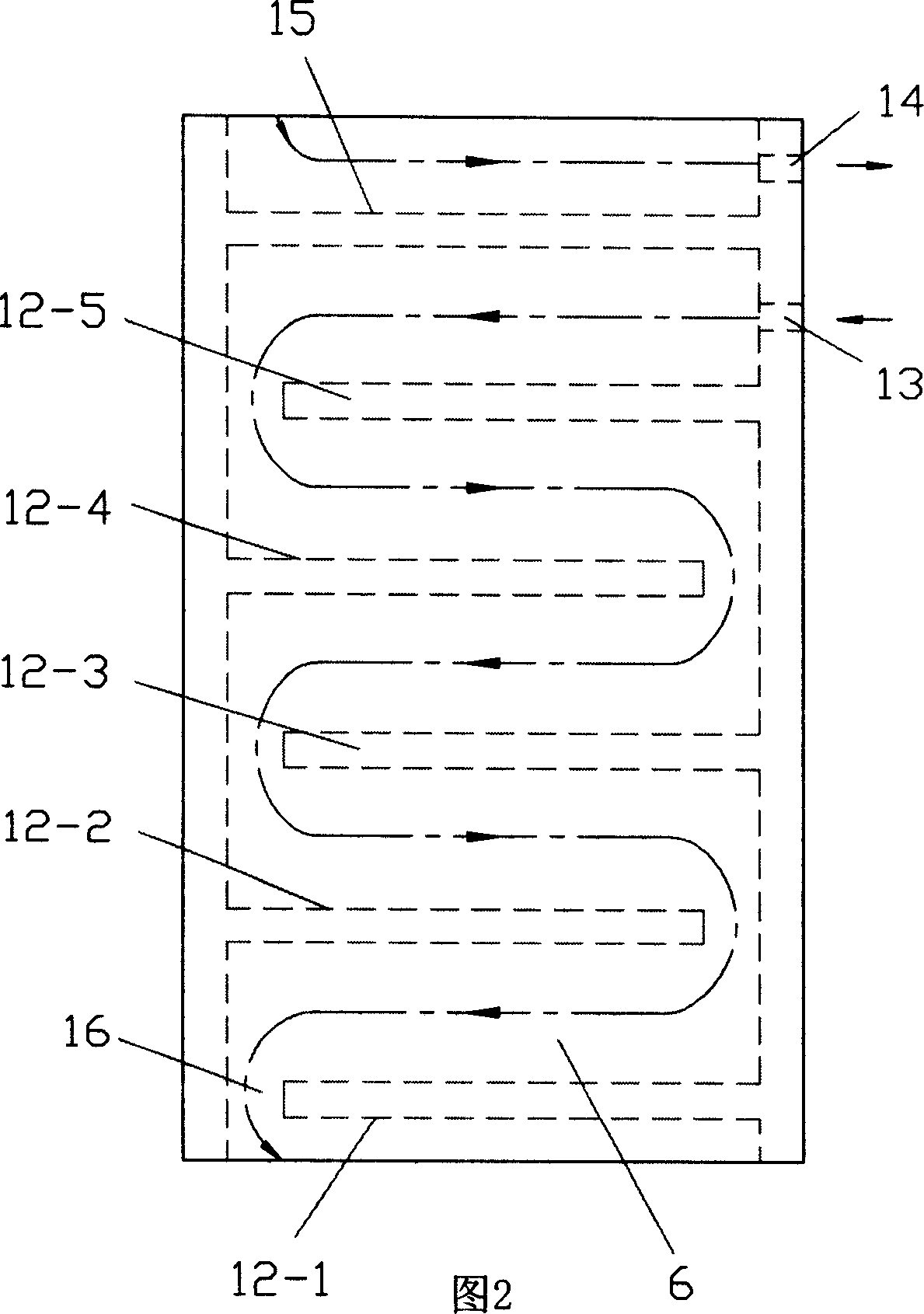 Direct cooling permanent magneta A.C. servo electric machine and brushless D.C. electric machine and application in fuel cell