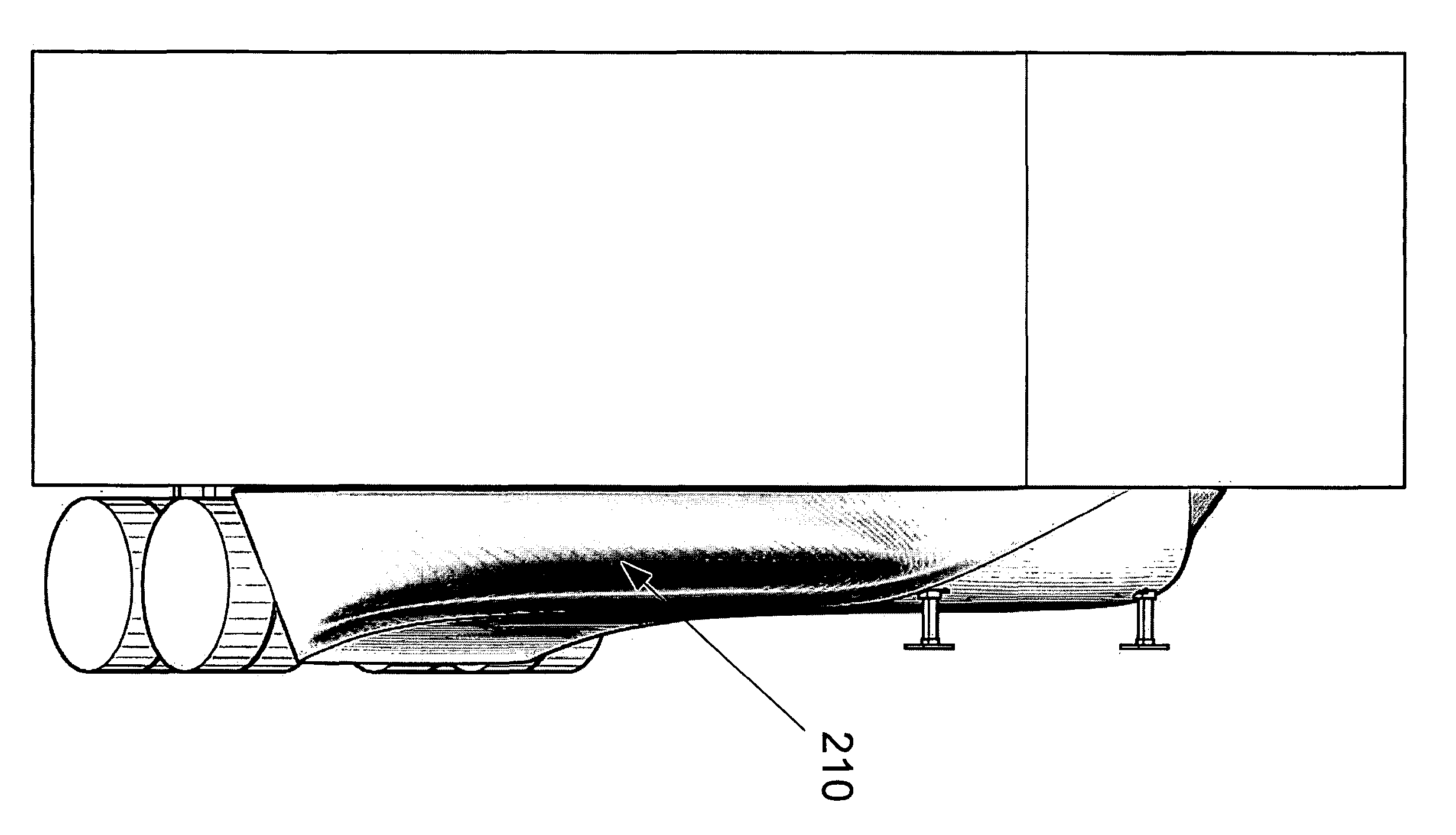 Crash attenuating underride guard