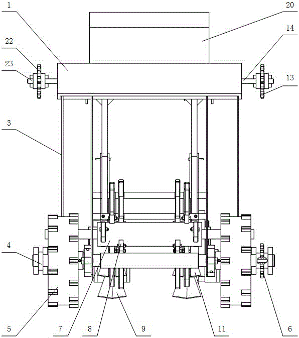 Fagopyrum tataricum no-tillage planter