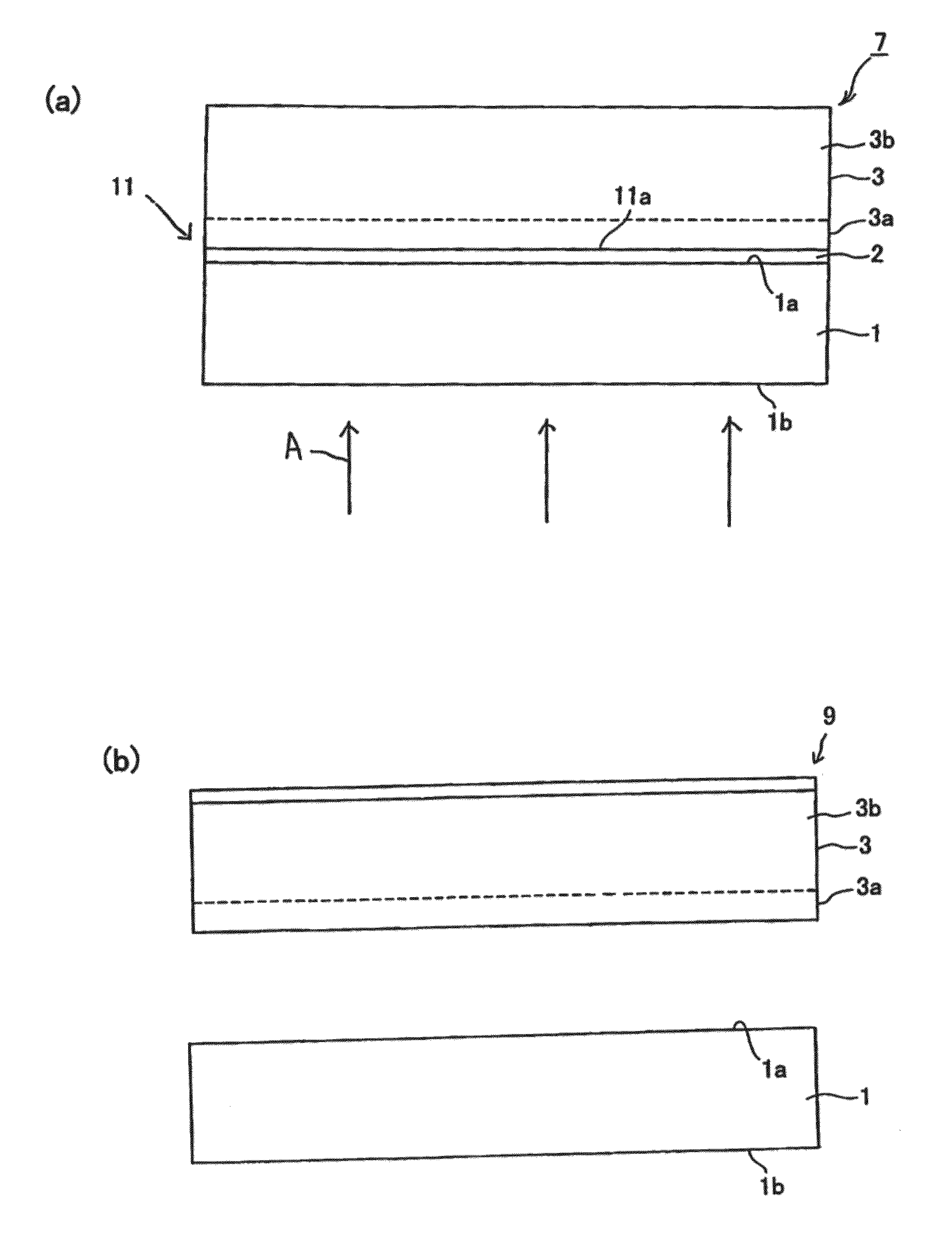 Method for peeling group 13 element nitride film