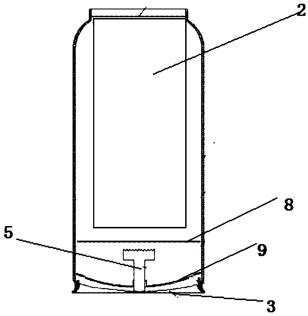 Method for adjusting temperature in beverage can