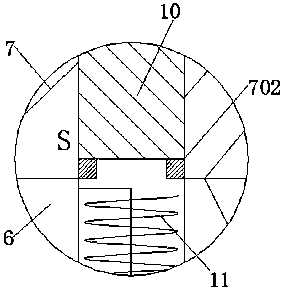 Forced demolding device used after injection mold product forming