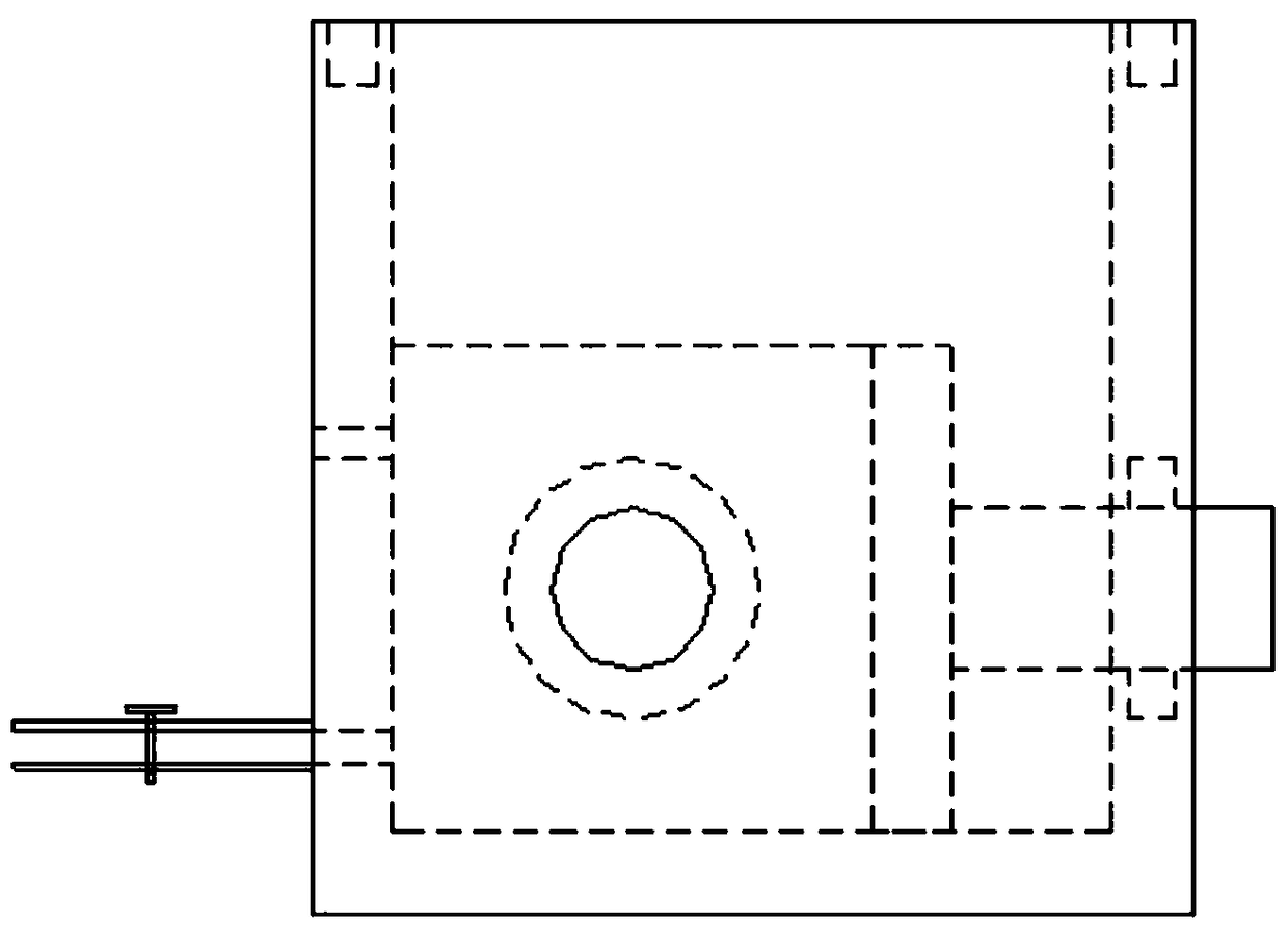 The simulation experiment method of coal body fractured by ultrasonic and hydraulic fracturing in underground coal mine