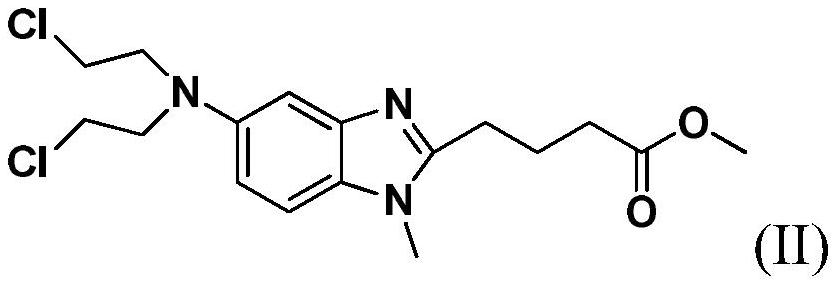 A kind of preparation method of bendamustine hydrochloride crude product