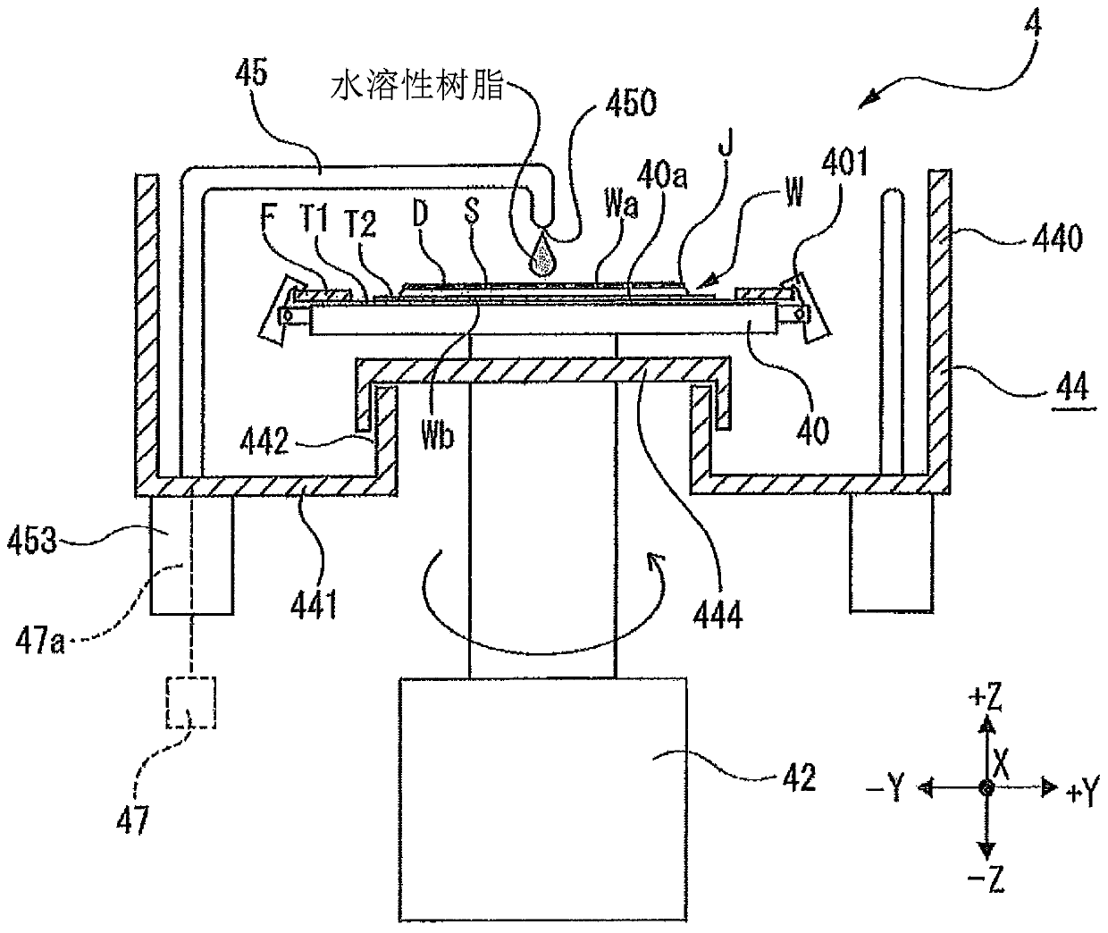 Processing method of wafer