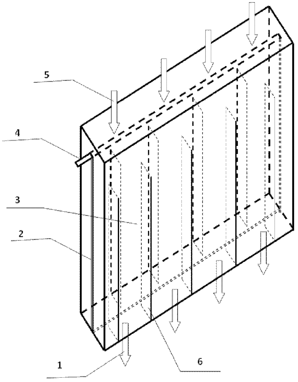 Dry distillation device for coal with wide particle size distribution and method