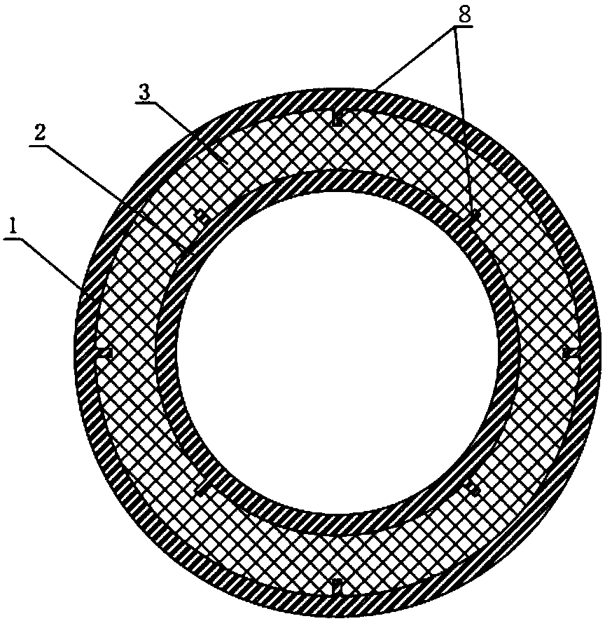 Damping shock absorber and manufacturing method thereof