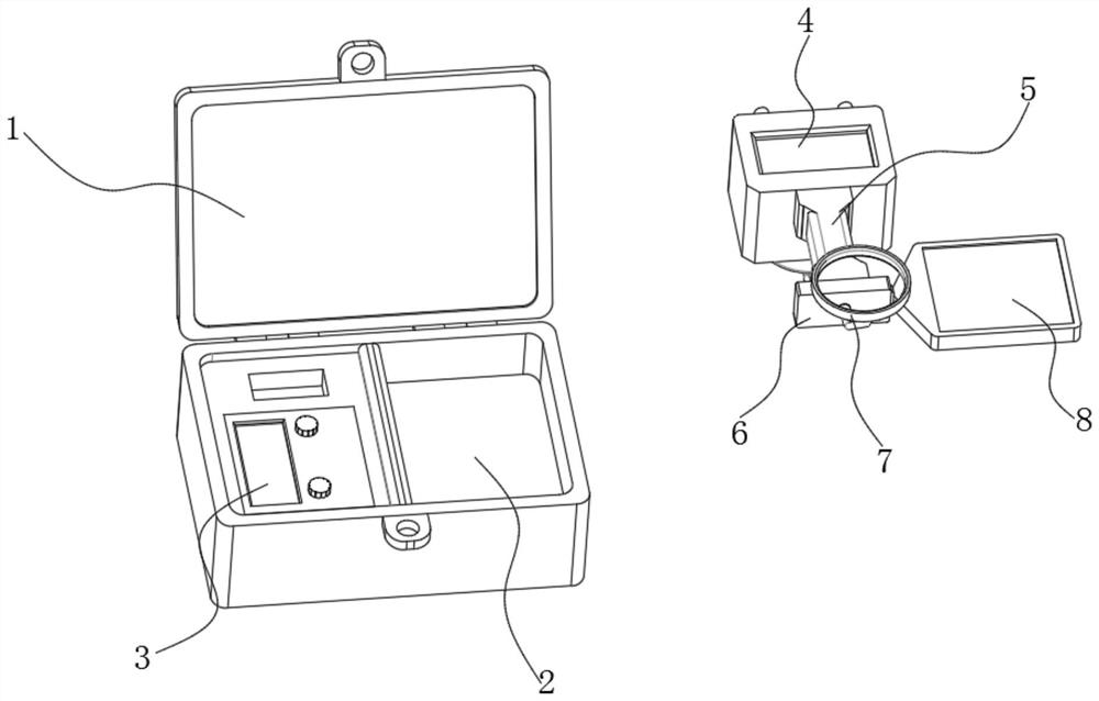 In-hole double-antenna sound wave detector for PE pipeline detection