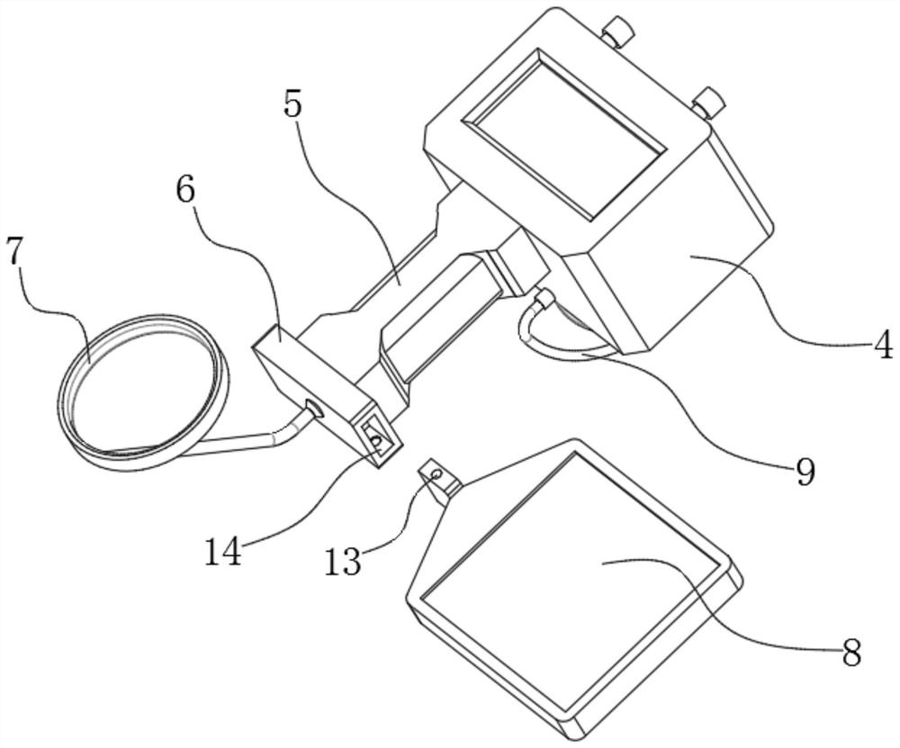 In-hole double-antenna sound wave detector for PE pipeline detection