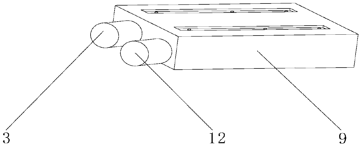 Press polishing device applied to production of textile fabric