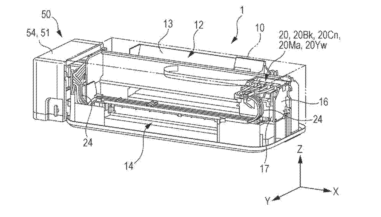 Ink composition, ink set, and ink jet recording device