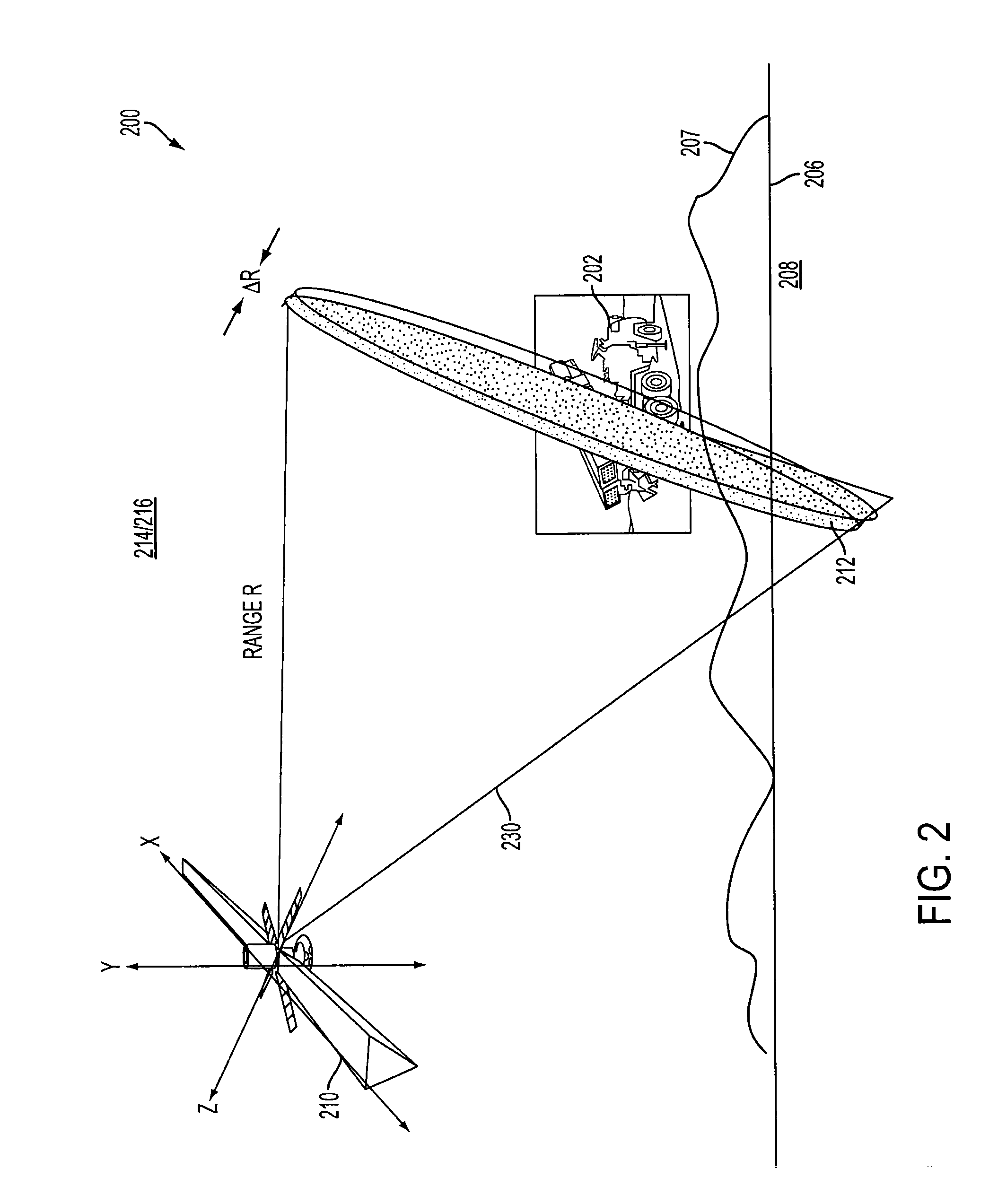 System and method for locating targets using measurements from a space based radar