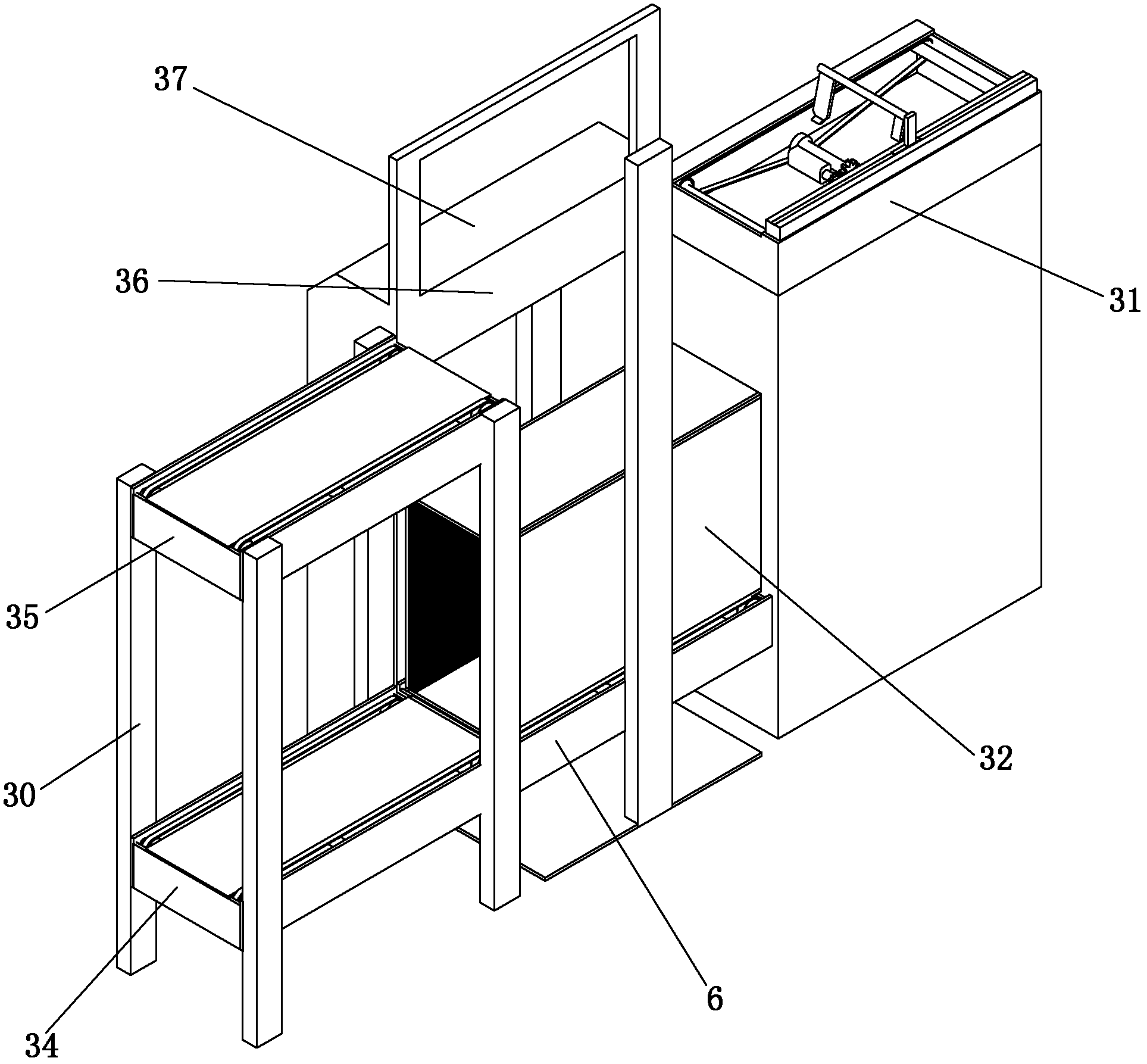 Full-automatic printed circuit board (PCB) stacker