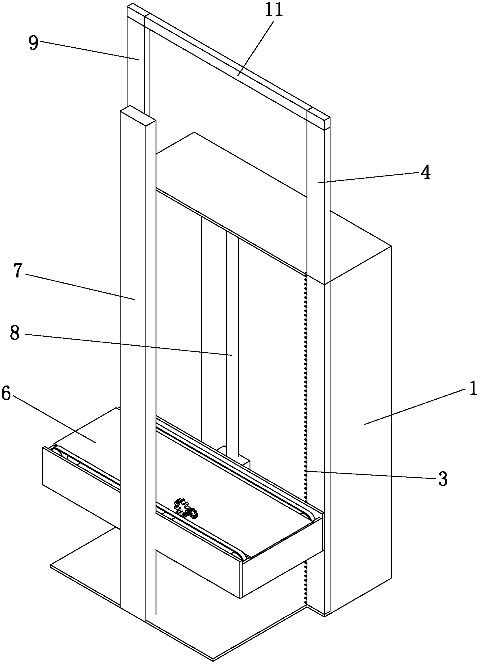 Full-automatic printed circuit board (PCB) stacker