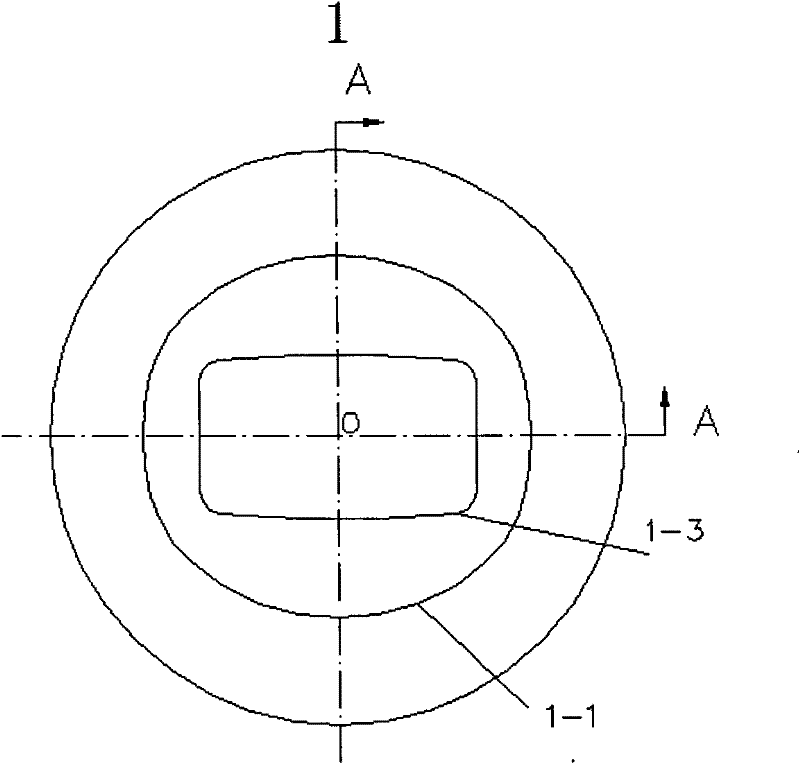 High-precision aluminum alloy rectangular tube forming method