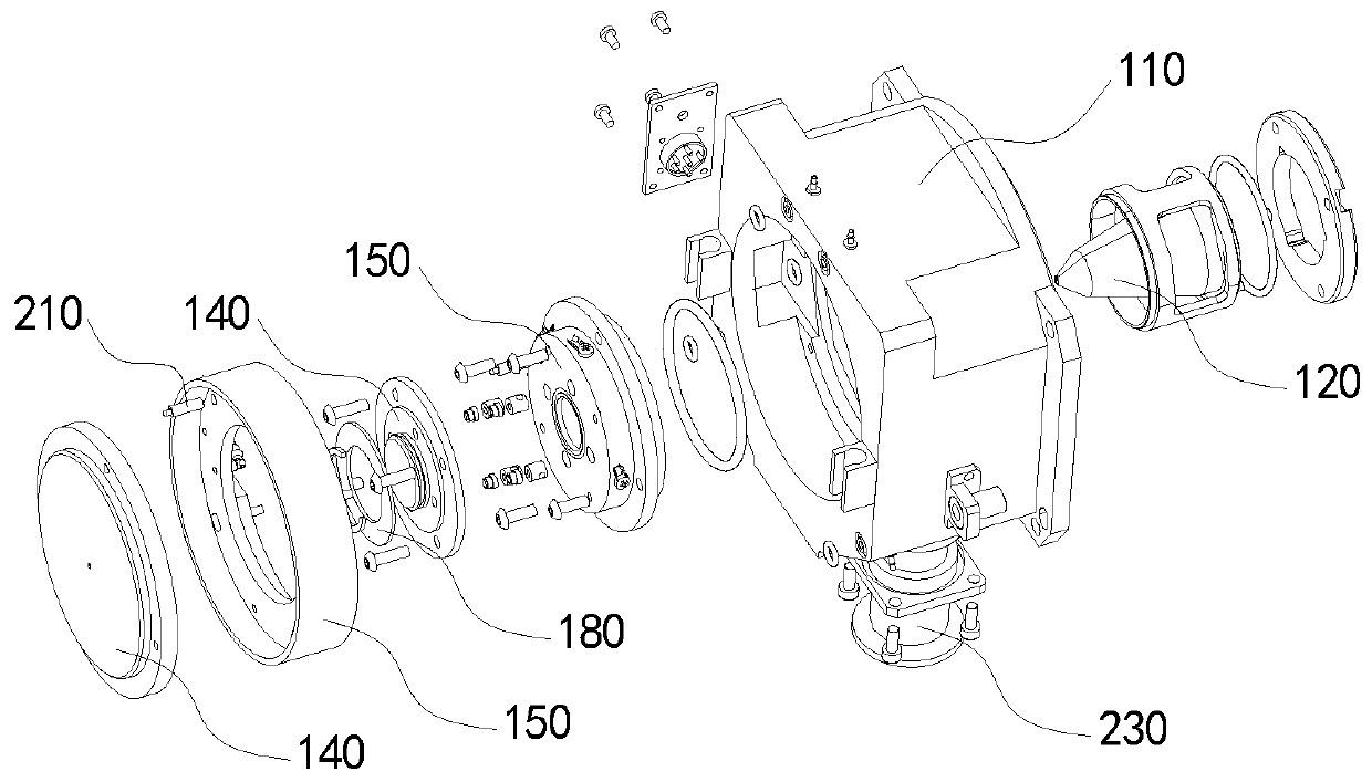 Ion transmission interface device