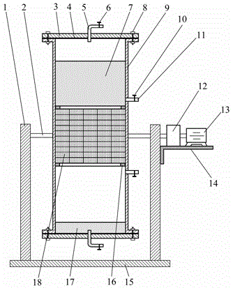 Pressure-infiltration coating device and method applicable to porous ceramic matrix photocatalytic filler block