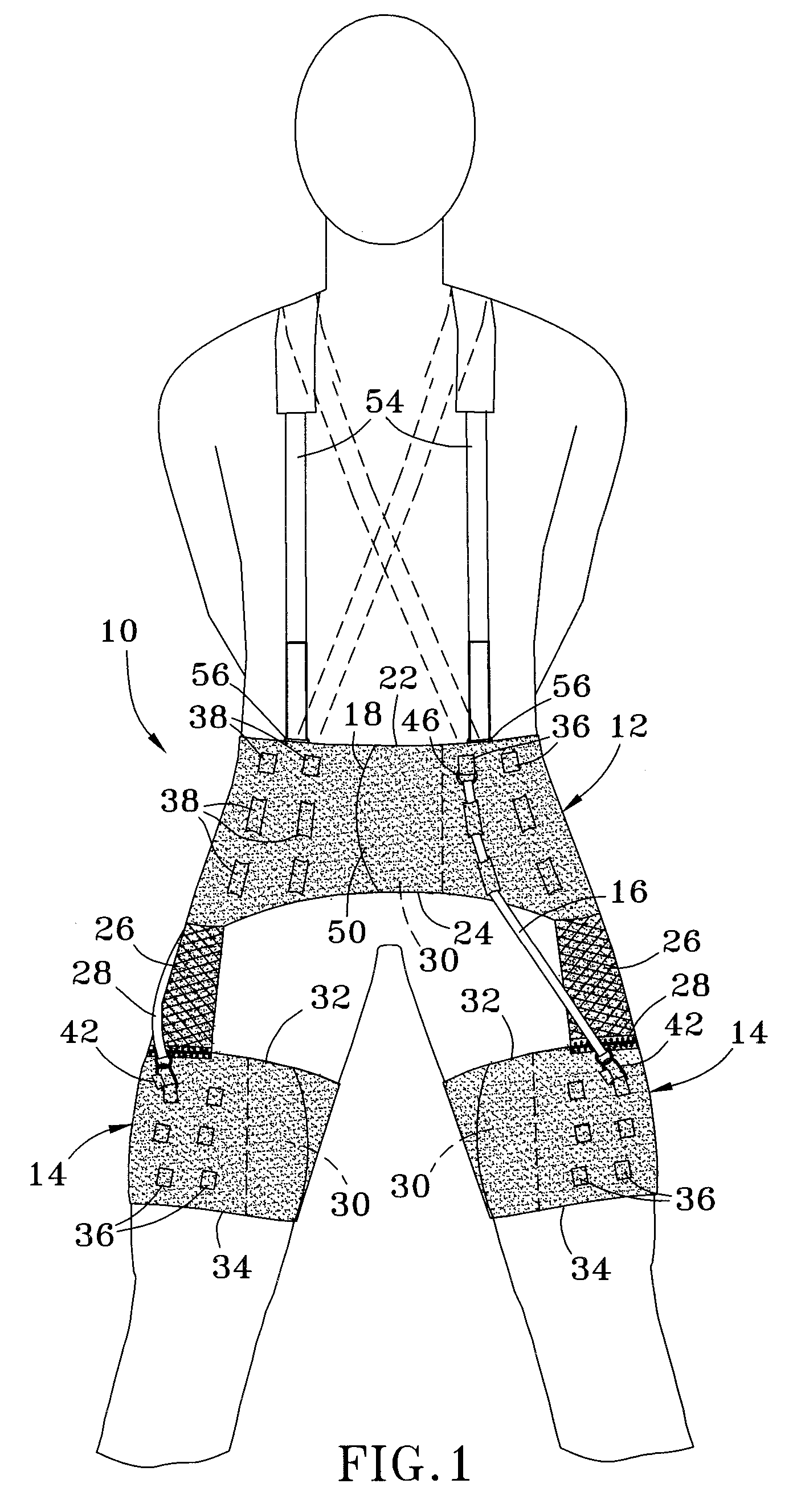 Dynamic hip stabilizer