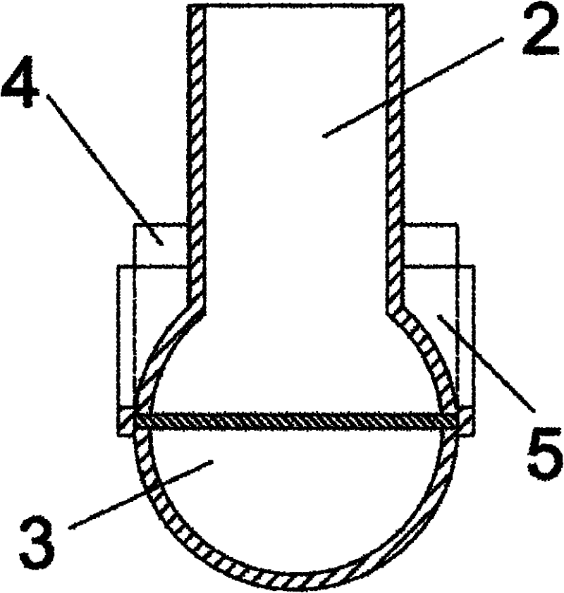 Turbocharging system capable of adjusting necking rate of exhaust manifold by utilizing movable partition boards