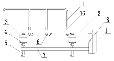 Extravehicular overhauling protection method and device for wind generating set