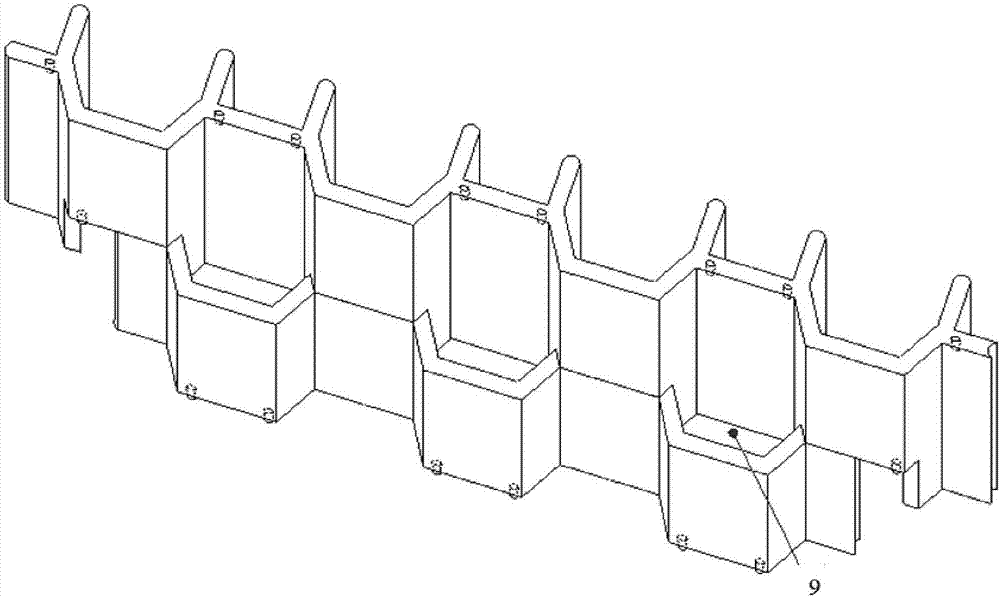 Straw biochar ecological revetment based on lake mud resource utilization and construction method thereof