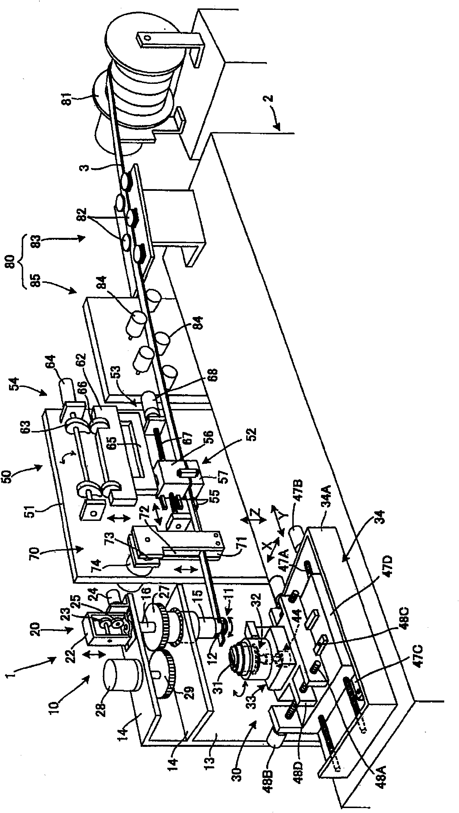 Winding method of edgewise coil and bobbin winder