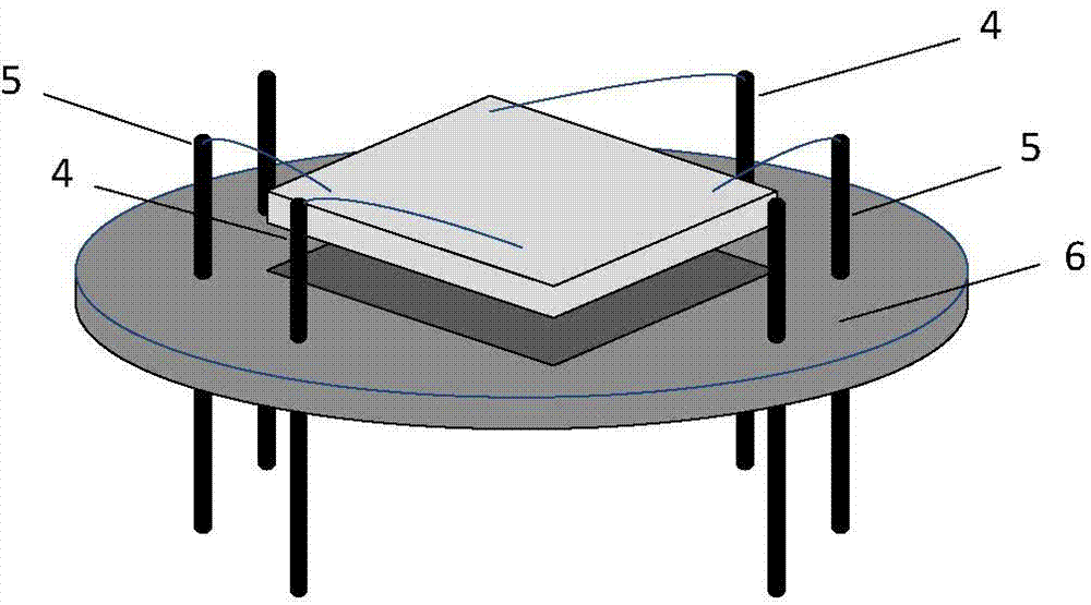 High-sensitivity gas sensor based on microchannel plate three-dimensional structure and production method of high-density gas sensor