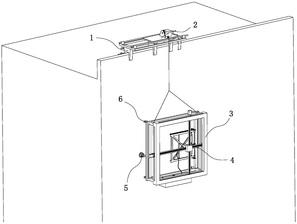 Building external glass cleaning robot with self-identification and obstacle avoidance capability and control method thereof