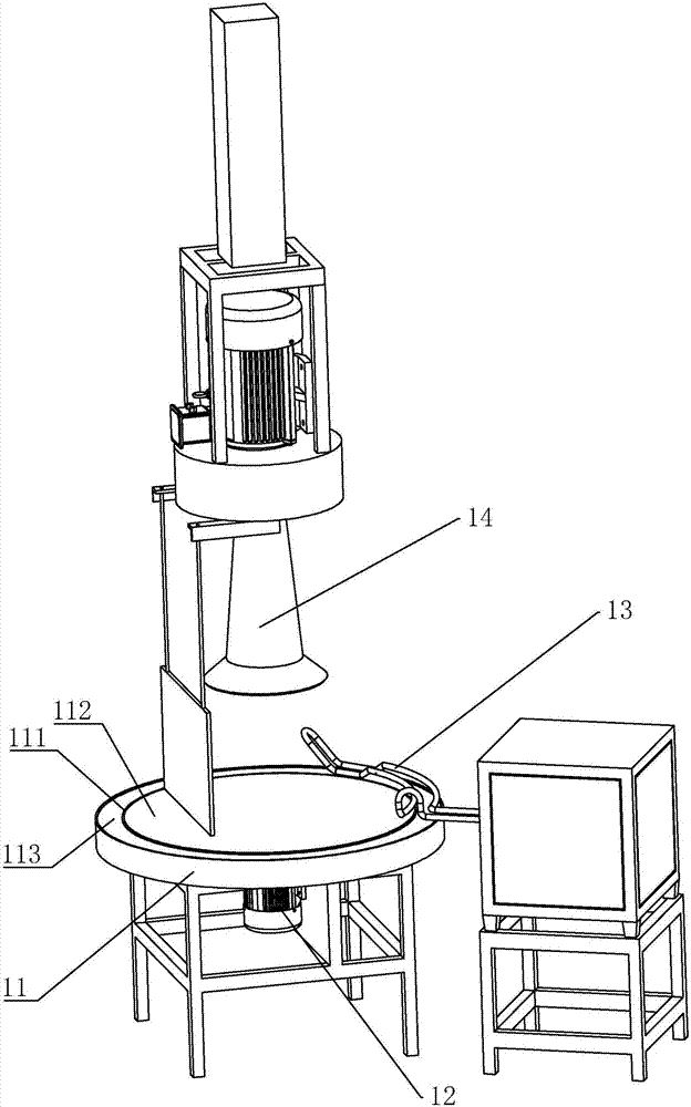 Automatic device for drill tool welding