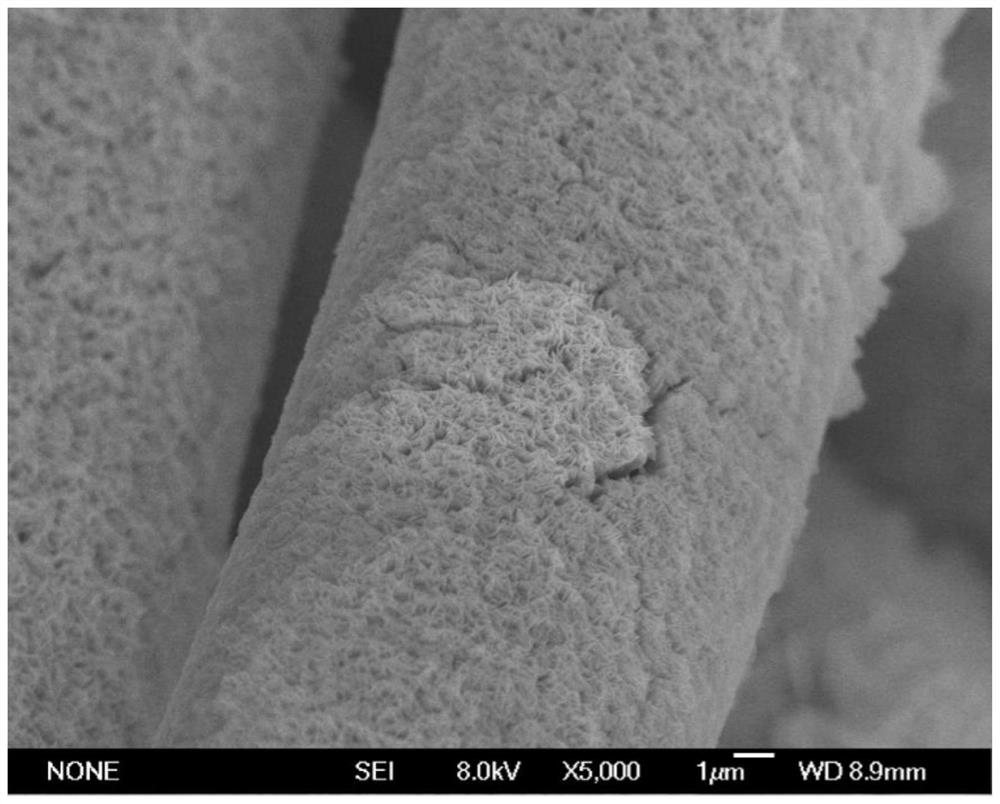 A carbon cloth loaded cote/coo/co nanosheet array electrode material and its application