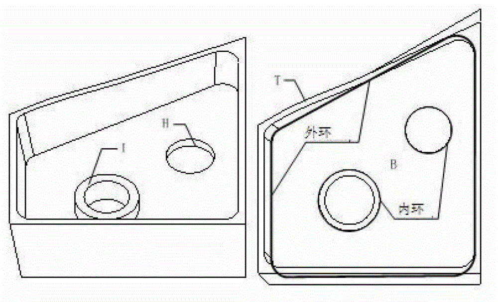 Rapid generating method of milling path of web of airplane structural member