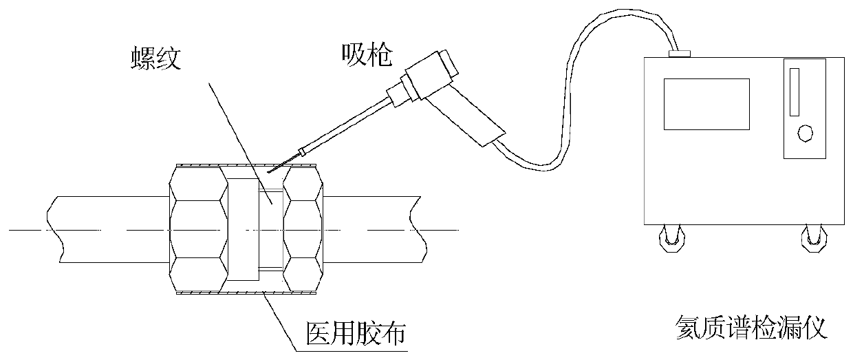 Multi-function suction gun for leak detection with self-wrapping probe and adjustable inlet pressure