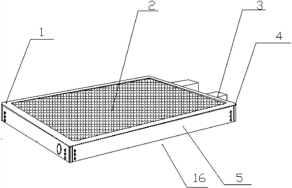 LED display component and display module thereof