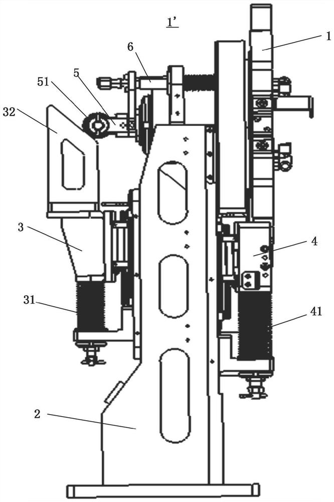 Tool switching device and tool switching system comprising same