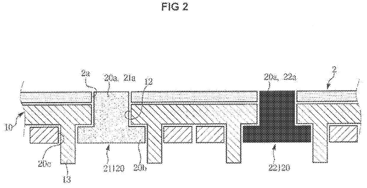 Vehicle interior material having stitch line and method of implementing stitch line on vehicle interior material